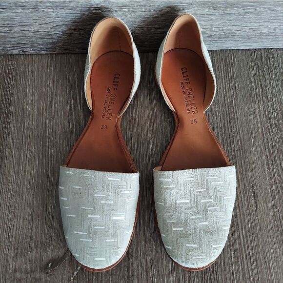 Cliff Dweller /Cydwoq Voyager Leather Flats 38 - Picture 3 of 9